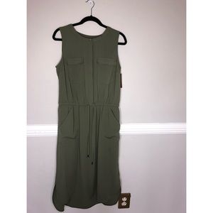 Olive Green Dress